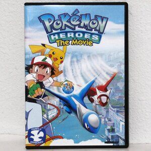 POKEMON HEROES The Movie DVD Packed with nonstop thrills awe-inspiring animation
